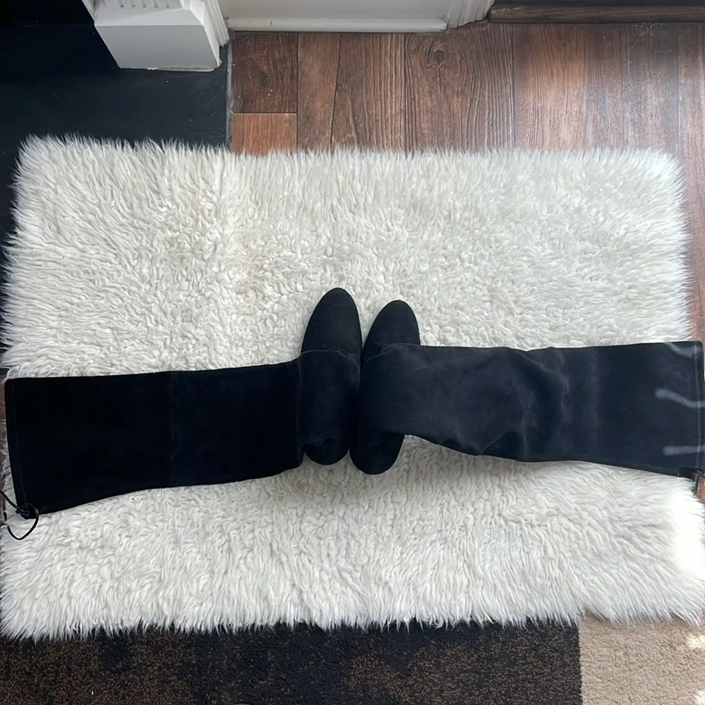 Stuart Weitzman Highland in Black. New without box. Size 9M - Picture 9 of 11